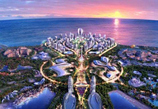 恒大海南?；◢u溫泉城項(xiàng)目 Evergrande Ocean Flower Island